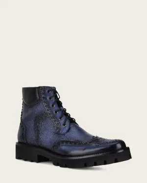 Urban bostonian blue boot