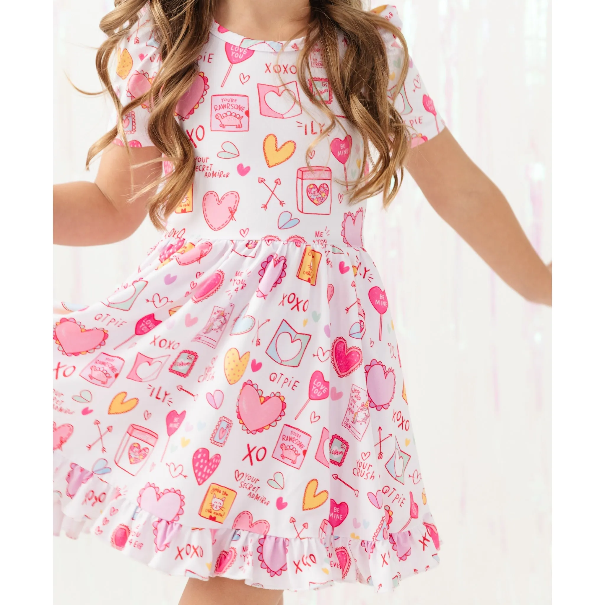 Valentine's Class Party Twirl Dress