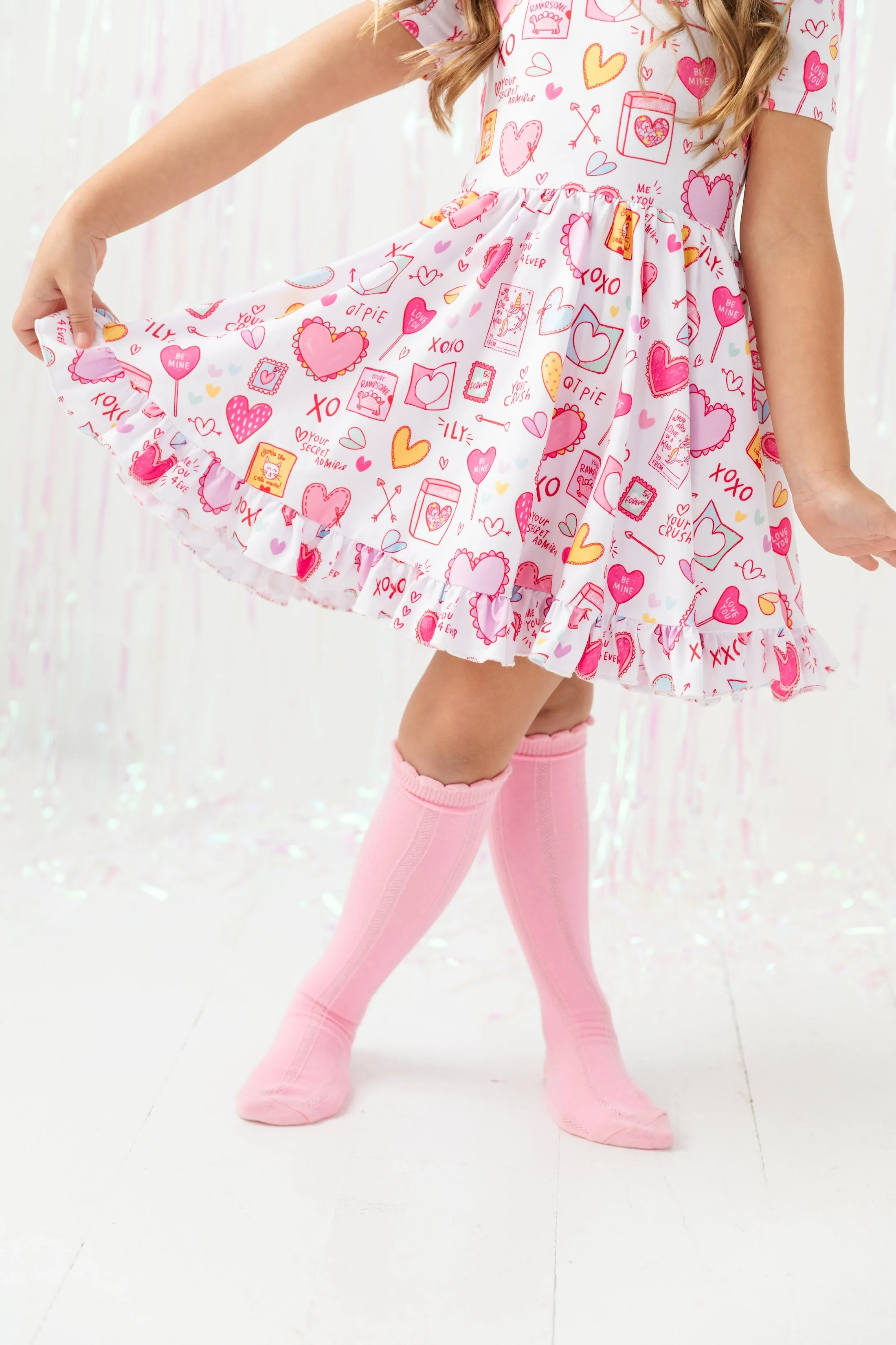 Valentine's Class Party Twirl Dress