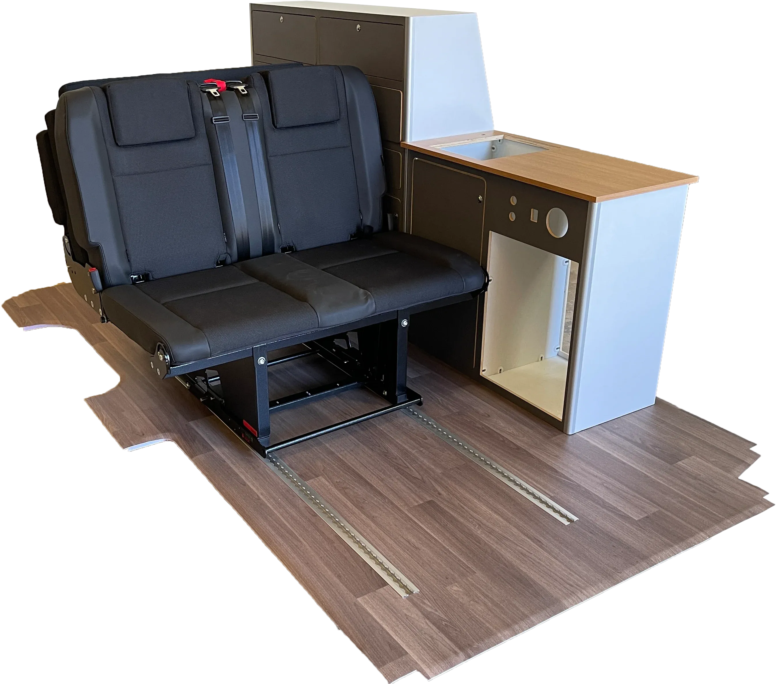 VanEquipped Sprinter SafeTrack Composite Floor System